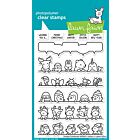 lawn fawn 4x6 clear stamp set simply celebrate winter critters