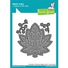 lawn fawn dies outside in stitched maple leaf