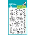 Lawn Fawn 4x6 clear stamp set frosties