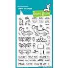 Lawn Fawn 4x6 clear stamp set carrot 'bout you