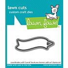 Lawn Fawn dies carrot 'bout you banner add-on lawn cuts