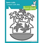 Lawn Fawn platform pop-up palm tree inserts