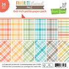 Lawn Fawn petite paper pack favorite flannel fall petite paper pack