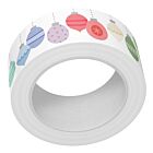 Lawn Fawn christmas ornaments washi tape