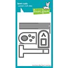 Lawn Fawn stand-alone knock knock. who's there?