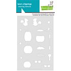 Lawn Fawn coloring stencils pick of the patch coloring stencil