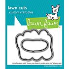 Lawn Fawn coordinating dies how you bean? pickle add-on lawn cuts