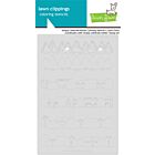 Lawn Fawn simply celebrate winter coloring stencils