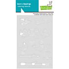 Lawn Fawn winter birds coloring stencils