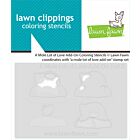 Lawn Fawn a mole lot of love add-on coloring stencils