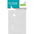 Lawn Fawn a waffle lot coloring stencils