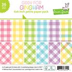 Lawn Fawn giddy for gingham petite paper pack