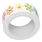 Lawn Fawn happy flowers washi tape