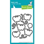 Lawn Fawn coordinating dies i like big butterflies lawn cuts