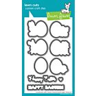 Lawn Fawn coordinating dies stamp 'n stencil easter eggs lawn cuts