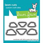 Lawn Fawn coordinating dies all the garden hats lawn cuts