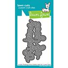 Lawn Fawn stand-alone die scripty thinking of you outline add-on