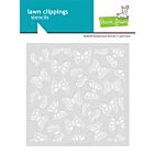 Lawn Fawn butterfly background stencils