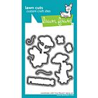 Lawn Fawn dies mice flowers lawn cuts