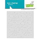 Lawn Fawn bee happy background stencils