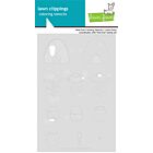Lawn Fawn hive five coloring stencils