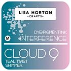 Lisa Horton Crafts Cloud 9 Shimmer Interference Ink Pad Teal Twist Shimmer