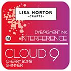 Lisa Horton Crafts Cloud 9 Shimmer Interference Ink Pad Cherry Bomb Shimmer