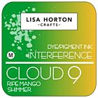 Lisa Horton Crafts Cloud 9 Shimmer Interference Ink Pad Ripe Mango Shimmer