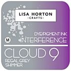 Lisa Horton Crafts Cloud 9 Shimmer Interference Ink Pad Regal Grey Shimmer