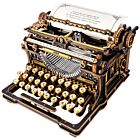 Robotime Mechanical Typewriter (Classic Version)