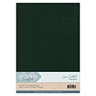 Linen Cardstock - A4 - Forest Green