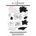 Altenew Clear Stamp set Lotus
