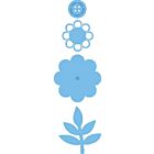 Creatables Button flower