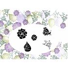 Card-io Begonia Garden Majestix Clear Stamp Set