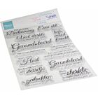 Marianne Design Clear Stamps Met oprechte deelneming (NL) CS1164 1110x150mm
