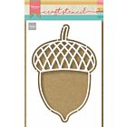 Marianne D Craft Stencil - Eikel  21x15cm       