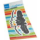 Marianne Design Craftable Stitching border Dennentakjes CR1599 150x23 mm, 137x33 mm 