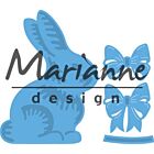 Marianne Design Creatable Easter bunny with bow       