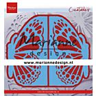 Marianne Design Creatable folding die hek vlinder  73x135 mm     