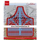 Marianne Design Creatable Gate Folding dies - tweedelig hek 2  155x190mm  