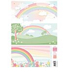 Marianne Design Decoupage Eline's Pastel regenboog achtergronden AK0093 A4