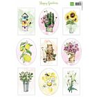 Marianne Design Decoupage Happy Gardners VK9611 A4, 9 images