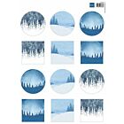 Marianne Design Decoupage Winterlandschappen mini's VK9597 A4 
