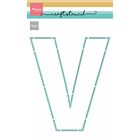 Marianne Design Mask Stencil - letter V (Vaderdag) PS8161 210x149mm