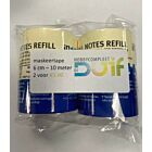 Maskeertape 6cm - 10 meter - 2 stuks
