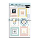 Masterpiece Chipboard stickers - Frames A5 MP202091