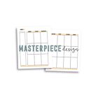 Masterpiece Memory Planner - Weekly Inserts - 6x8 - yellow MP202077 26 weeks