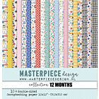 Masterpiece Papiercollectie 12 months 12x12 10vl MP202104
