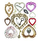 Ciao Bella Whisper Frames Mixed Media Stickers (10pcs) (MB010)