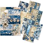 Ciao Bella Craftmix Mixed A5 Paper Pack Urban Blue Denim (8pcs) (MC002)
